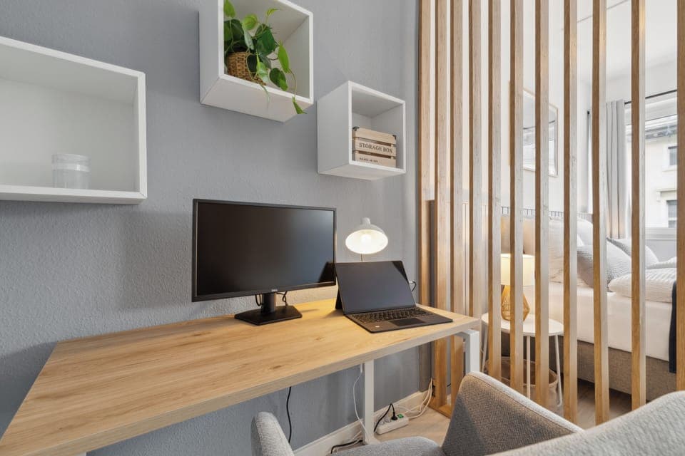 Apartment, City View | Blackout drapes, iron/ironing board, free WiFi, bed sheets