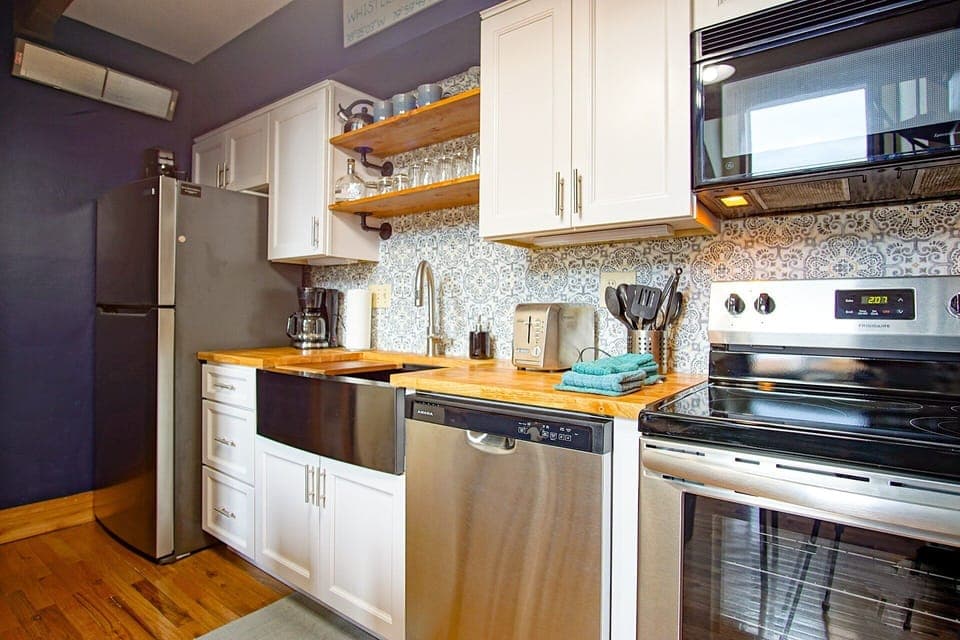 Condo, Multiple Beds, Fireplace, Mountain View (1 Br Plus Loft : Whistlepunk 44) | Private kitchen