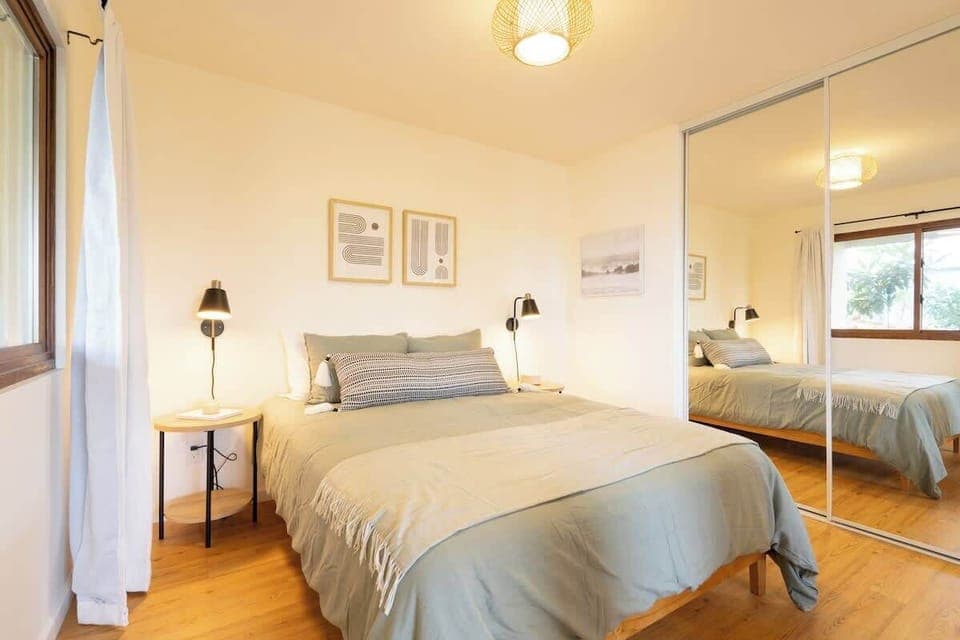 Lower unit bedroom area!