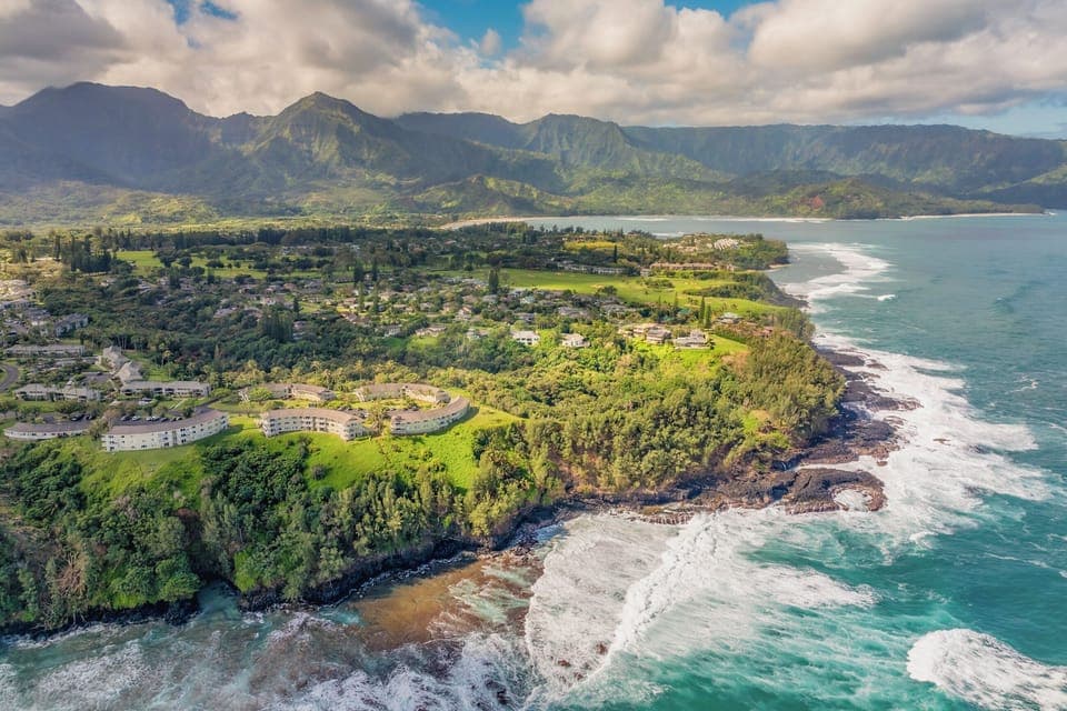 Princeville Kauai Coastline