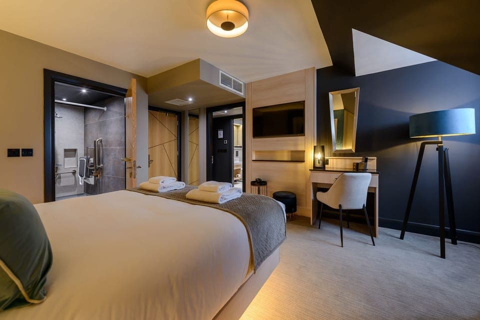 In-room safe, blackout drapes, iron/ironing board, free WiFi