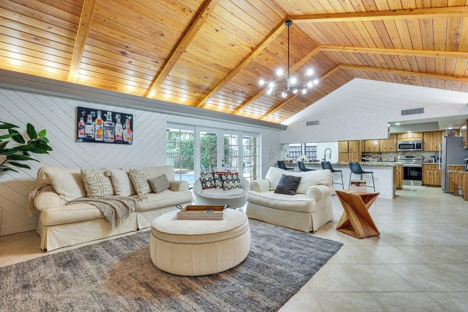 Deerfield Beach Vacation Rental | 5BR | 3BA | 1 Step to Enter | 3,200 Sq Ft