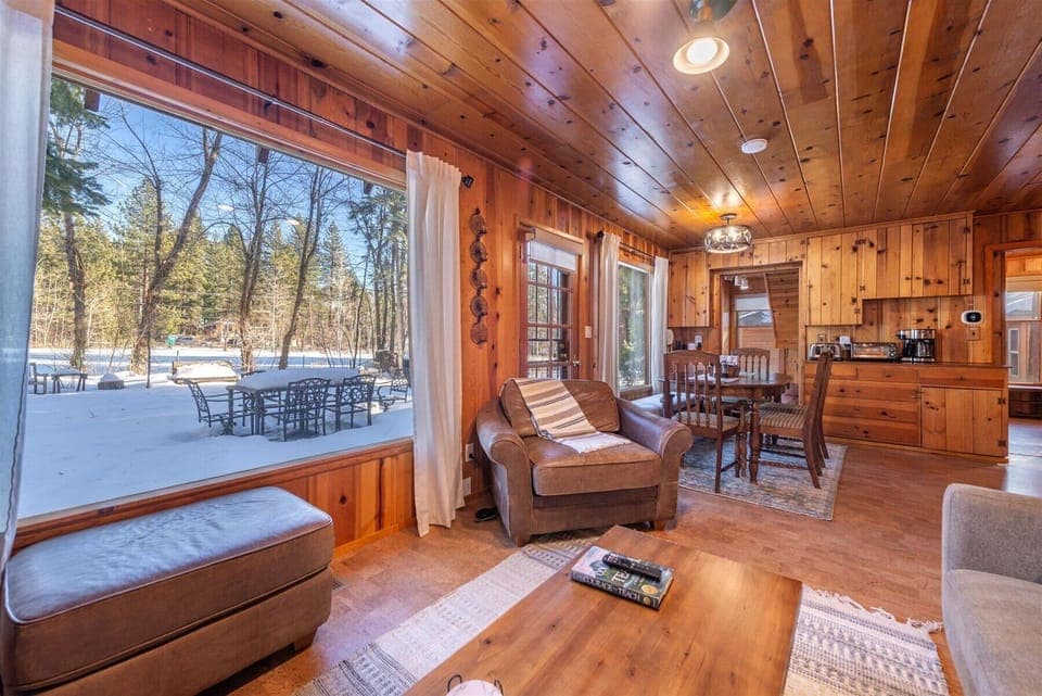 Stay connected with the open concept living room that flows naturally into the dining space.