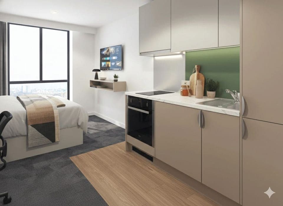 Studio, Non Smoking | Private kitchen