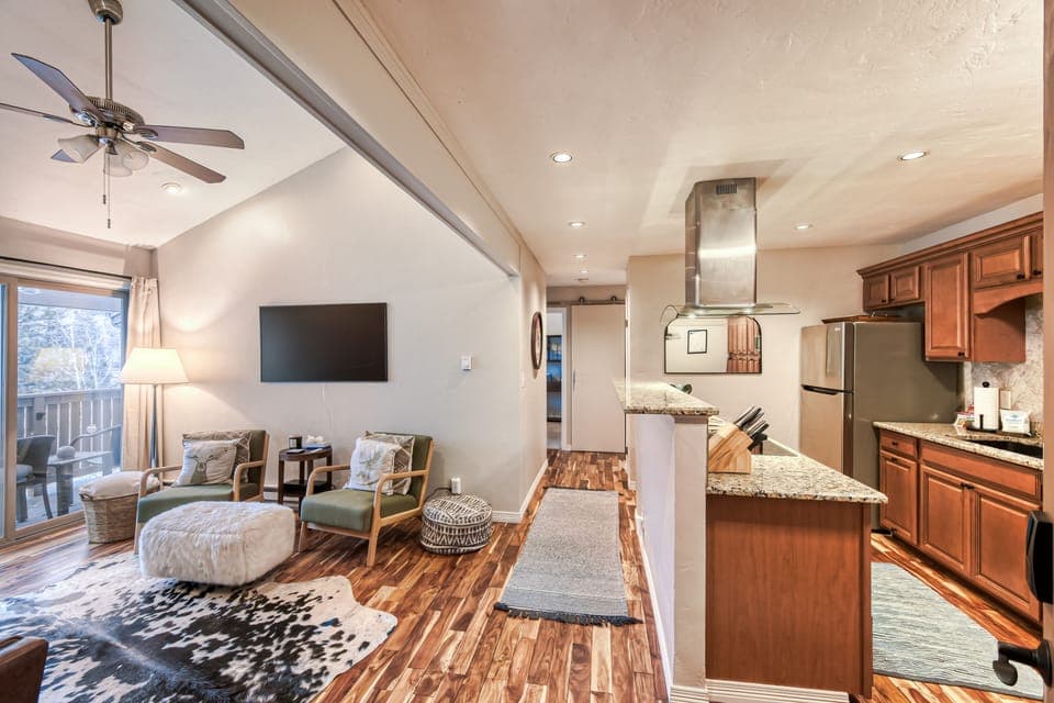 Relax in your open-plan living space