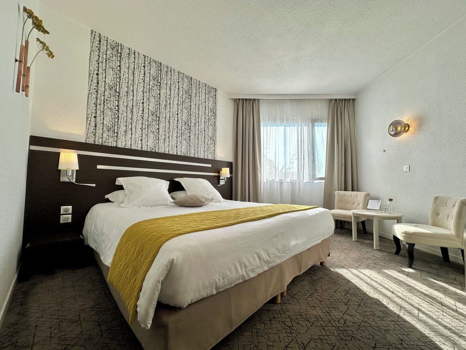 Comfort Double Room | Premium bedding, desk, blackout drapes, soundproofing