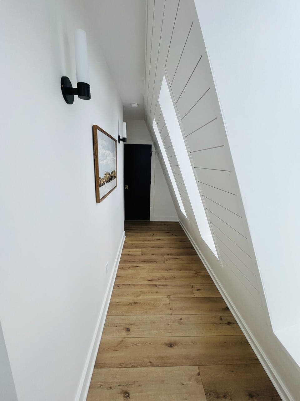upper hallway to bedroom & bath