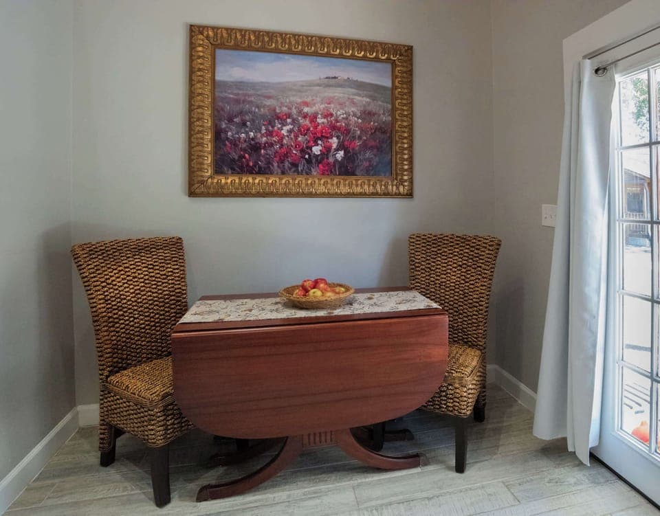 Intimate meals, unforgettable moments