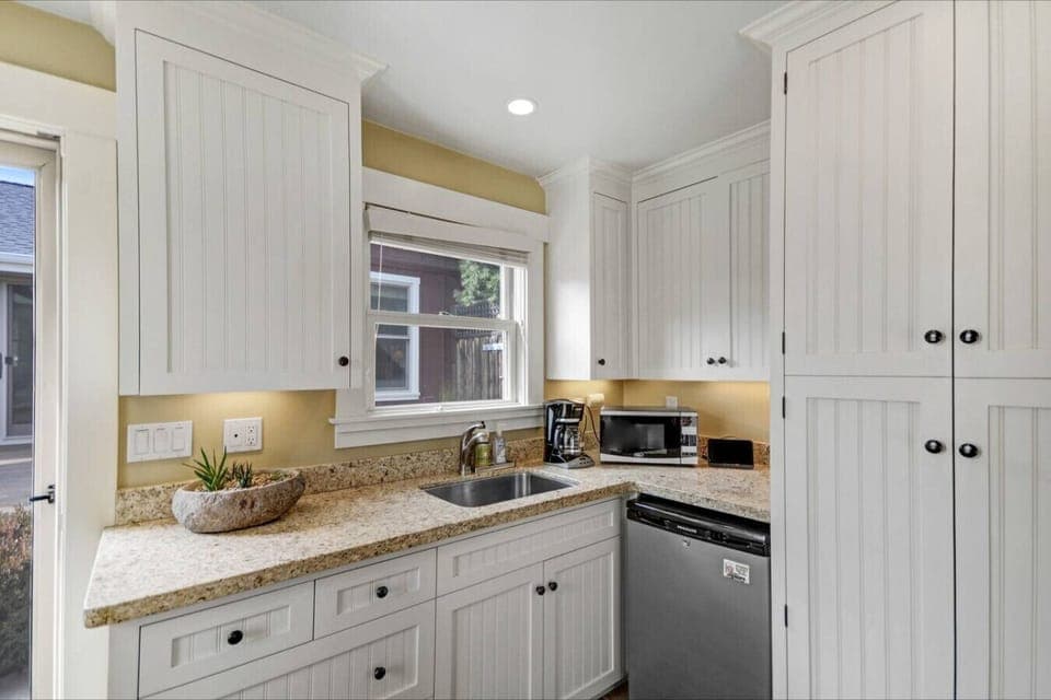 Yellow Farmhouse Kitchen