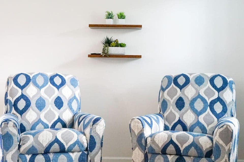 Comfortable seating for family and friends