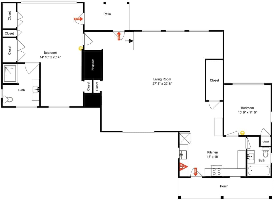 House (2 Bedrooms) | Property amenity