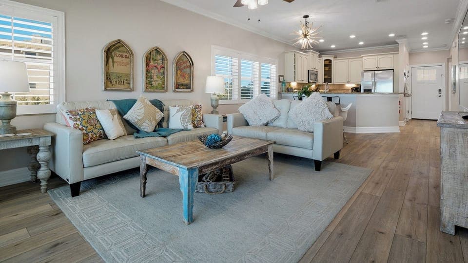 Jeff and Gina Properties - On The Rocks 2 (OTR-2) - Indian Rocks Beach - 3 Bedroom - 2 Bathroom - Gulf Waterfront - Beach Front - Outside Pool