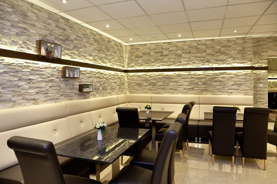 Daily buffet breakfast (EUR 12.90 per person)