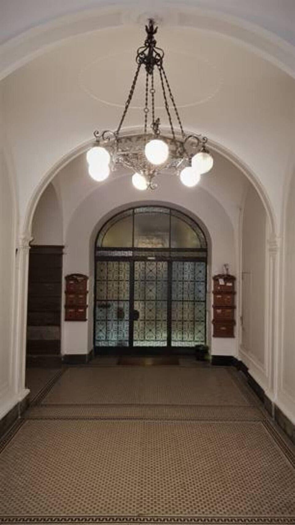 Interior entrance