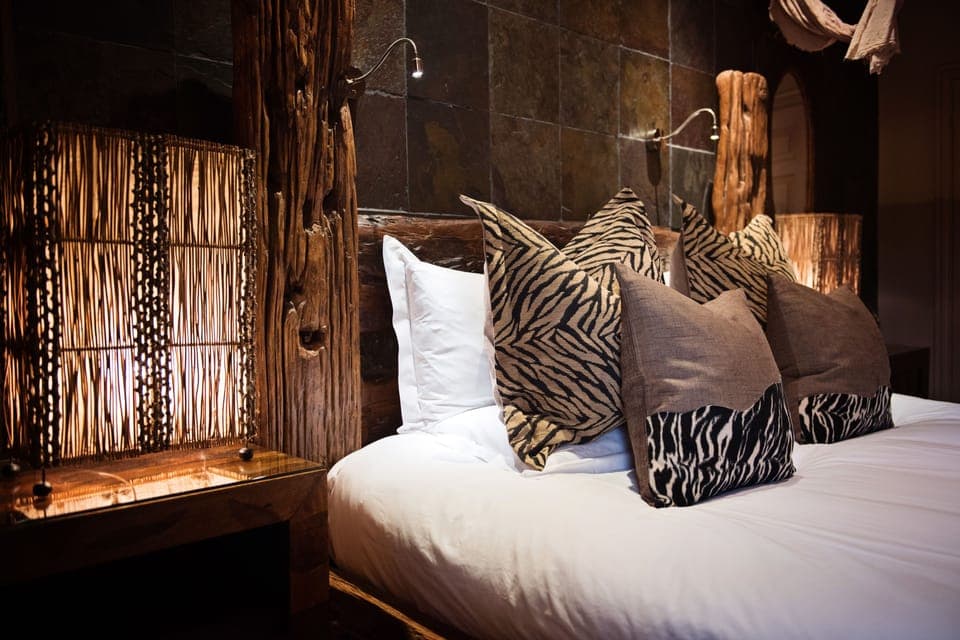 Room (Out of Africa) | Egyptian cotton sheets, premium bedding, individually decorated