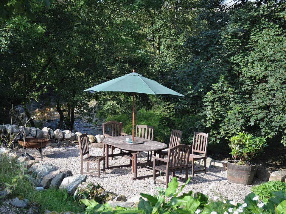 Sitting-out-area | Branthwaite Stable, Branthwaite near Caldbeck