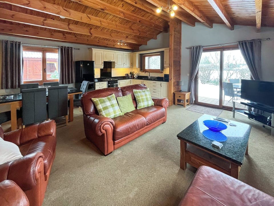 Open plan living space | Bittern Lodge - Tattershall Retreats, Horncastle