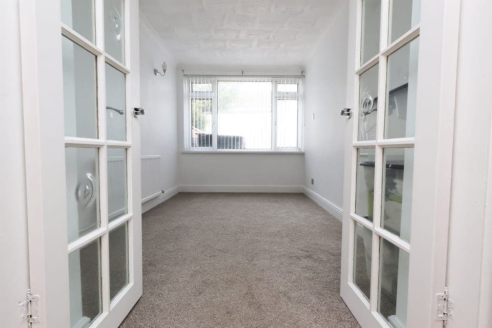 Picture was taken before games room setup with ice hockey table