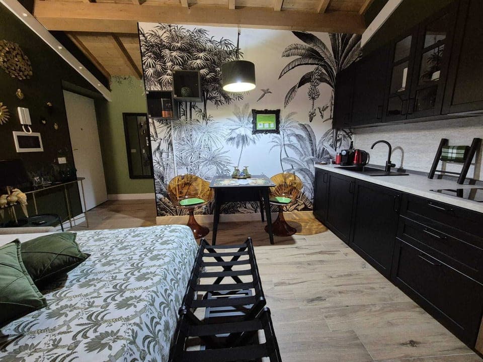 Desk, blackout drapes, iron/ironing board, free WiFi