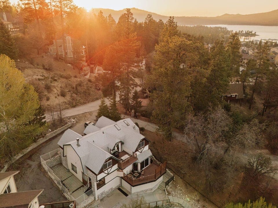 Elevated Look with lake views from the balcony!
