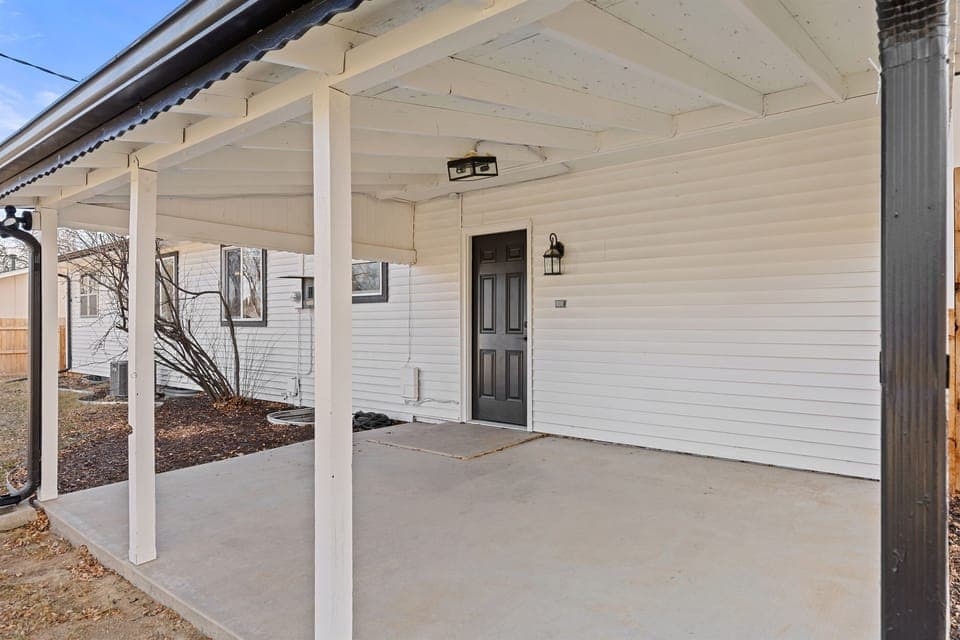 Back patio