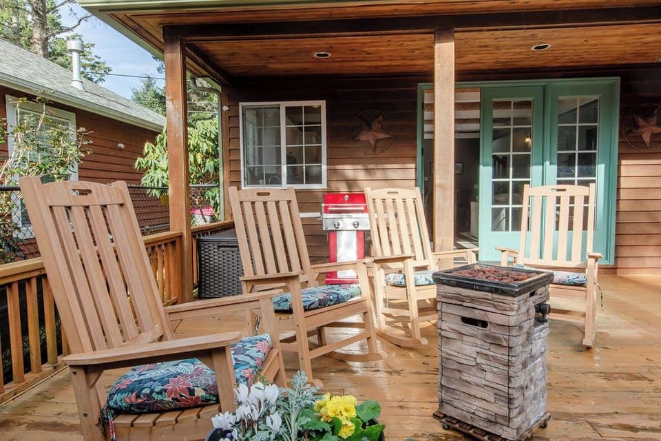 End the day with stories around the fire