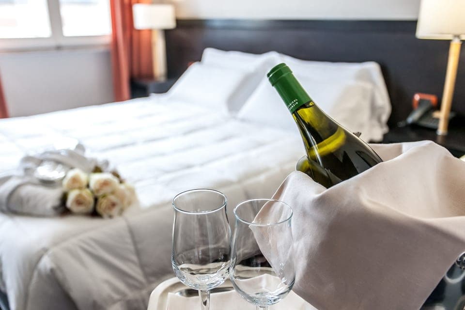 Down comforters, minibar, in-room safe, desk