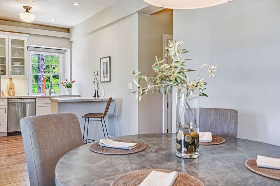 Cielo @ Bungalow 313 Sonoma Vacation Rental - Dining Room