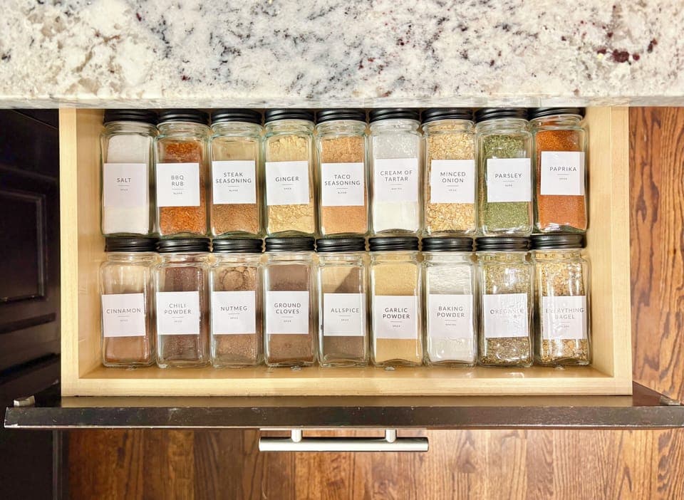 Spice drawer