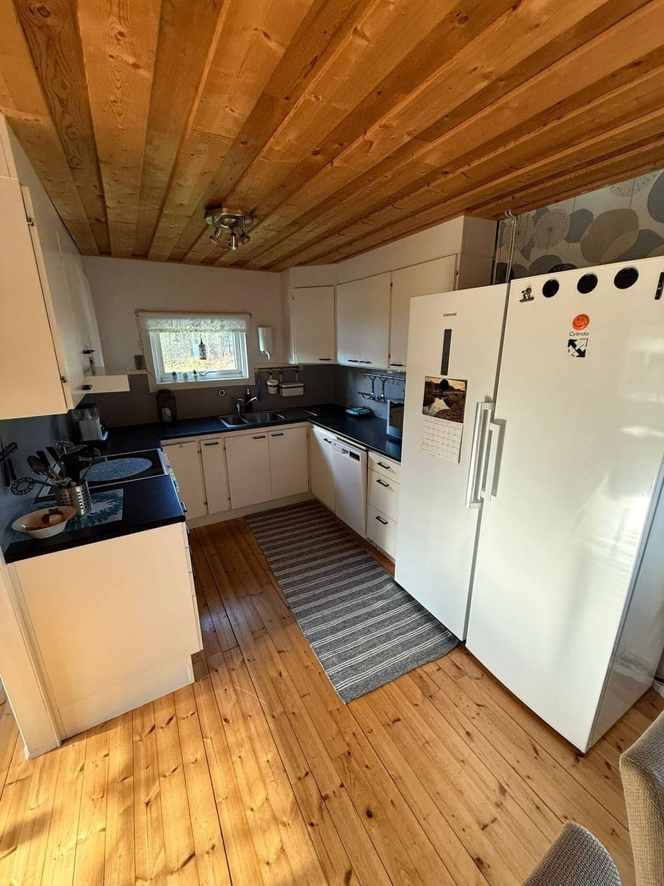 House, 2 Bedrooms, Fireplace, Garden View | Private kitchen