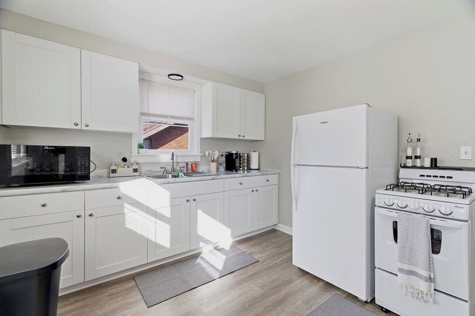 “Bright, modern space for cooking and connecting.”