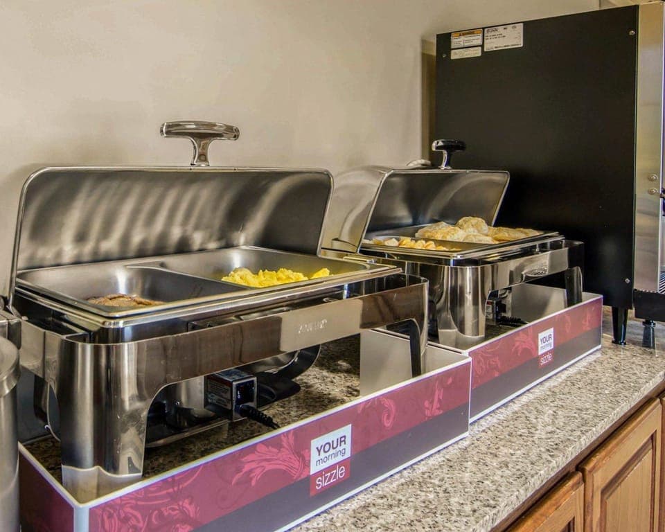 Free buffet breakfast