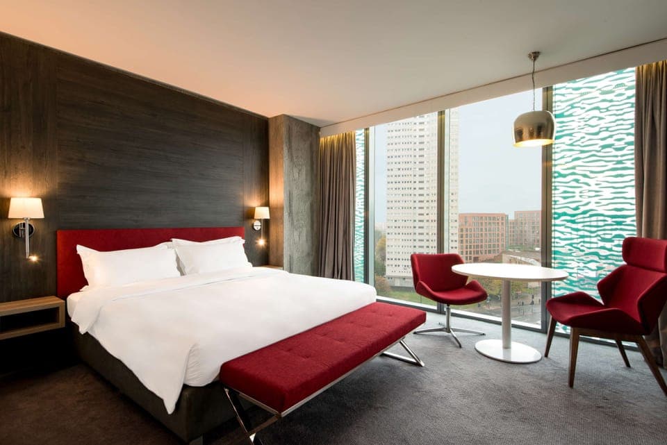 Hypo-allergenic bedding, in-room safe, desk, iron/ironing board