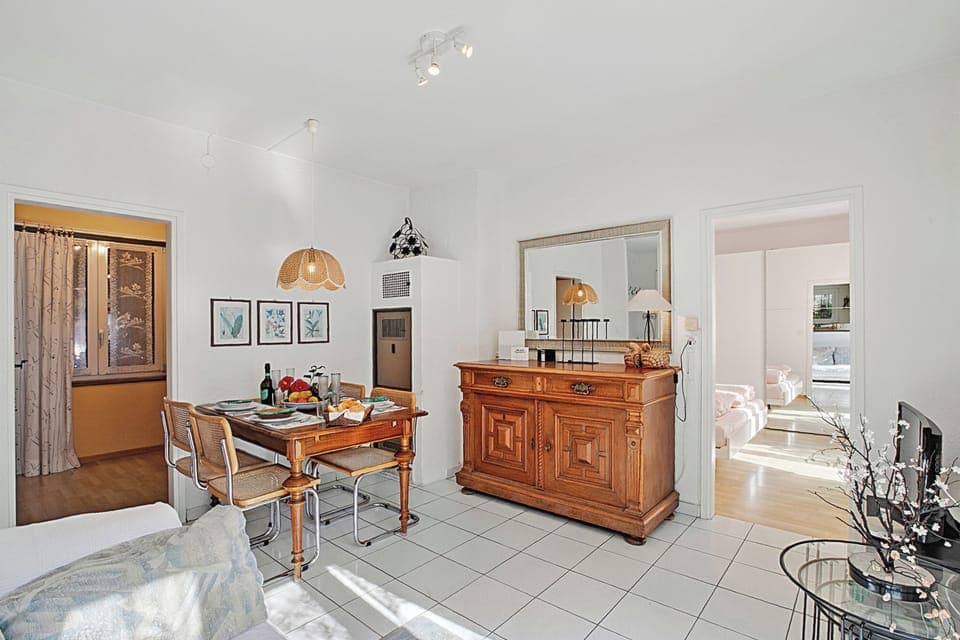 Living and dining room