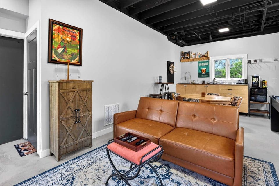 Living Room: A snug retreat perfect for quiet moments and cozy nights.