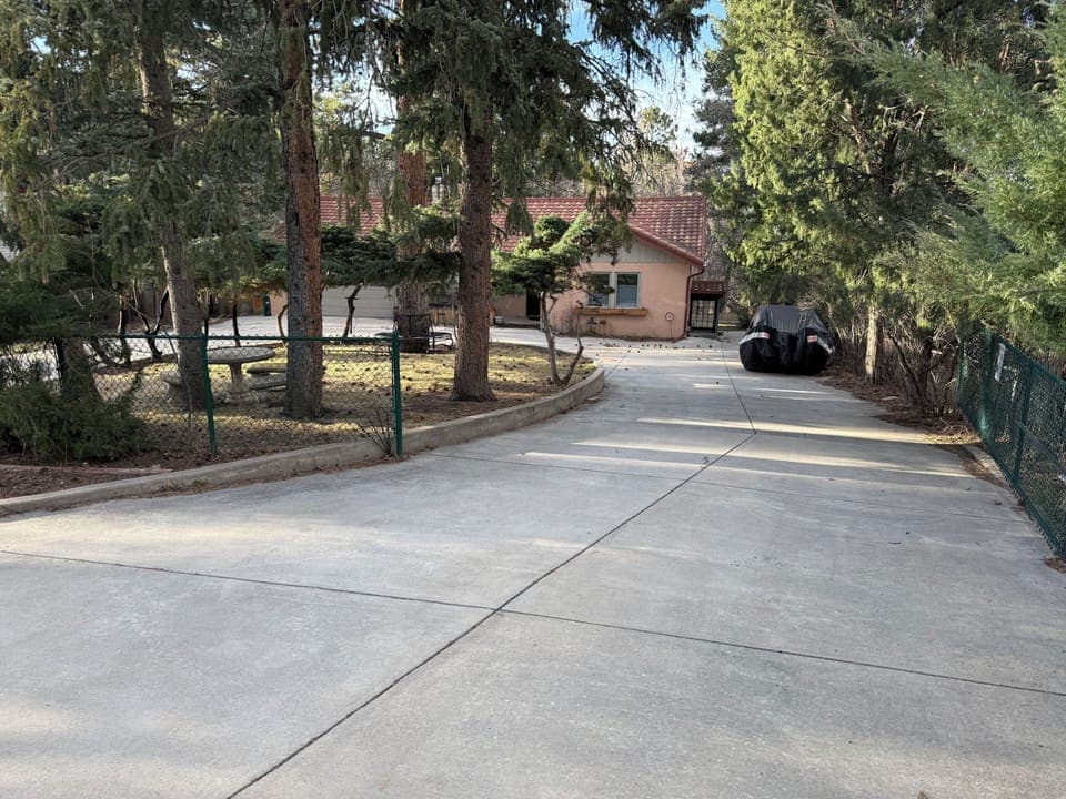 From  street, right side drive way