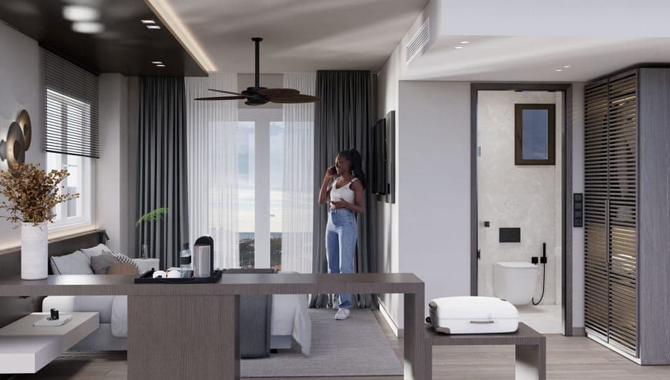 Deluxe Double or Twin Room | In-room safe, soundproofing, iron/ironing board, free WiFi