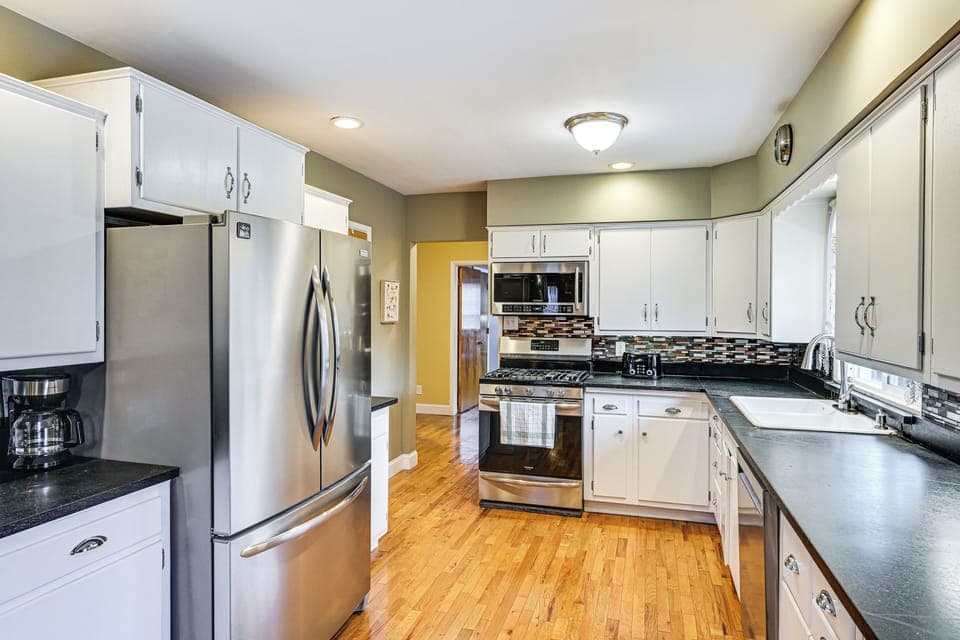 Kitchen & Dining Area | Central Heating & A/C