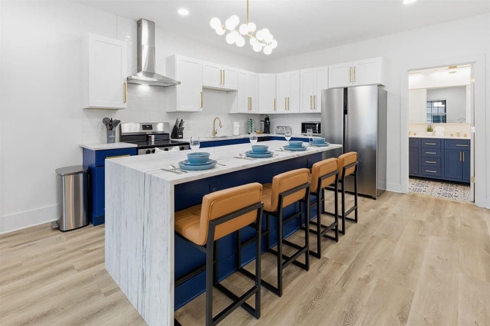 Fully renovated kitchen
