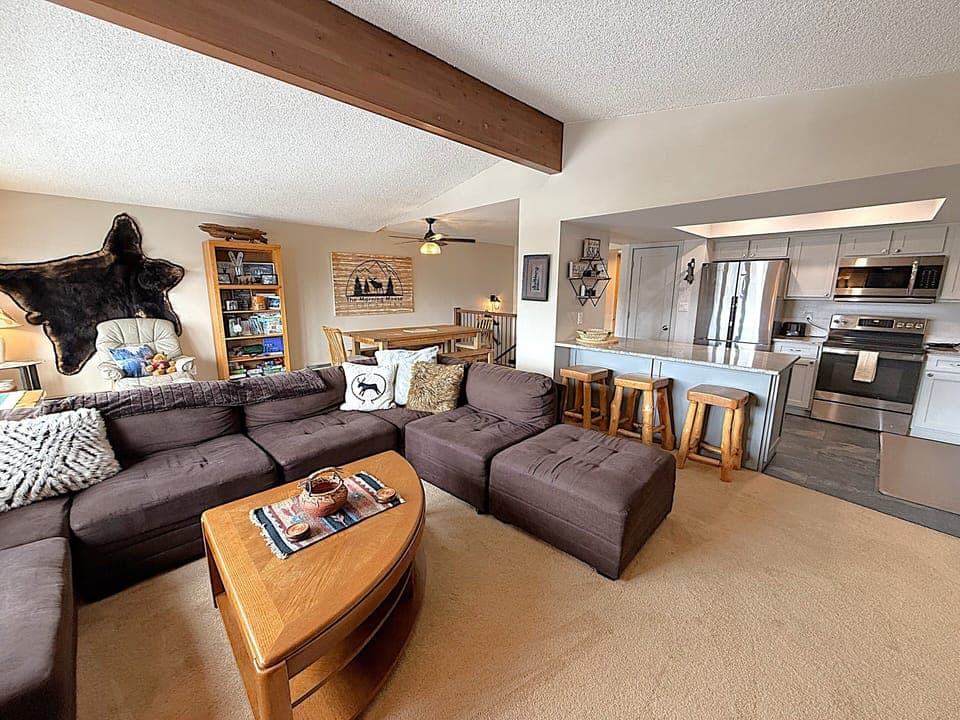 Open Kitchen and Living Room