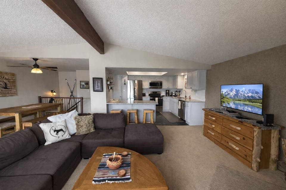 Open Kitchen and Living Room
