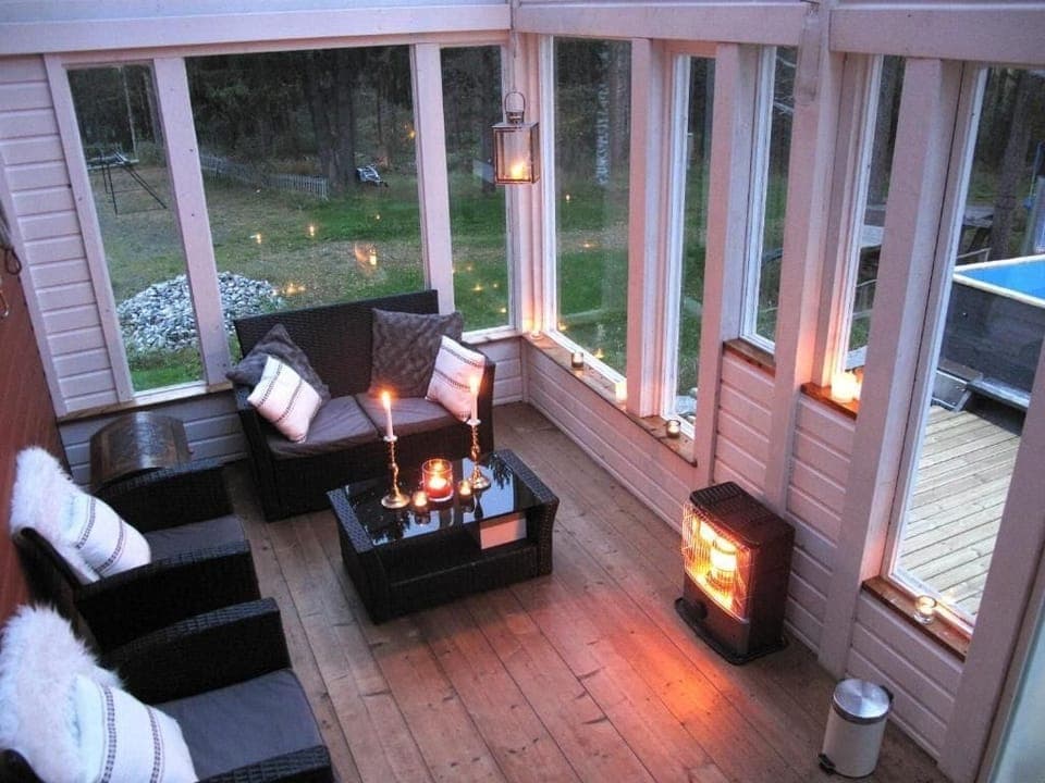 Superior Apartment, 4 Bedrooms, Sauna, Garden View | Living area