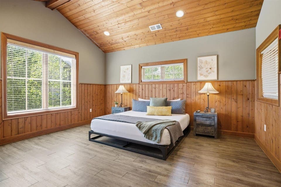With a private ensuite bathroom and access to the porch, the master suite offers a comfortable, well-rounded retreat designed for both relaxation and convenience.