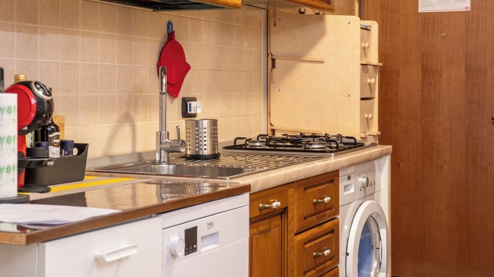 Apartment, Balcony, Mountain View | Private kitchen