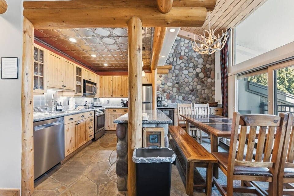 Fully equipped kitchen