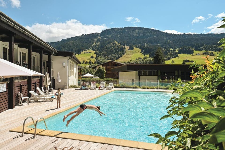 Seasonal outdoor pool