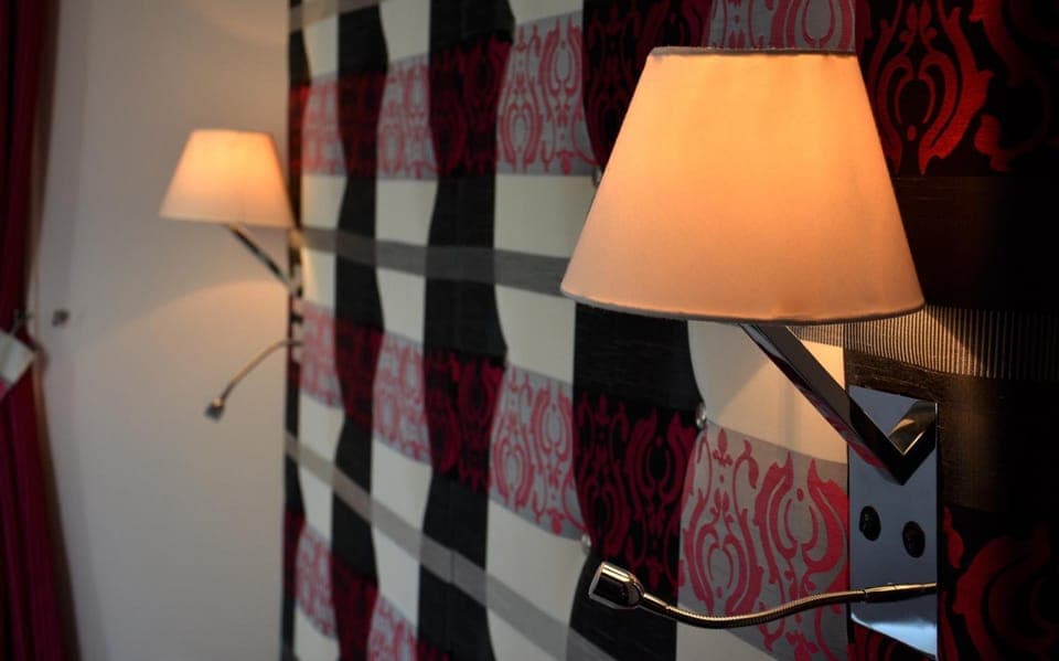 Individually decorated, individually furnished, desk, blackout drapes