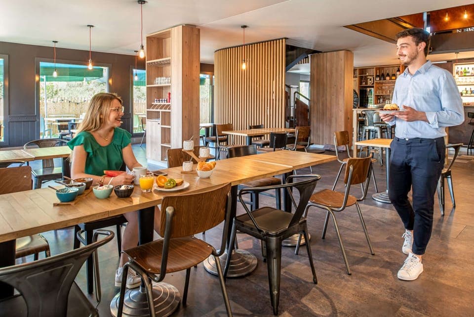 Daily buffet breakfast (EUR 12 per person)