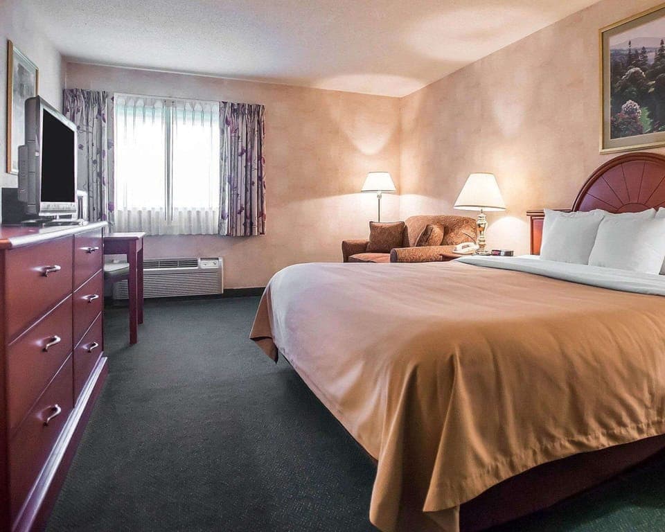 Premium bedding, in-room safe, desk, blackout drapes