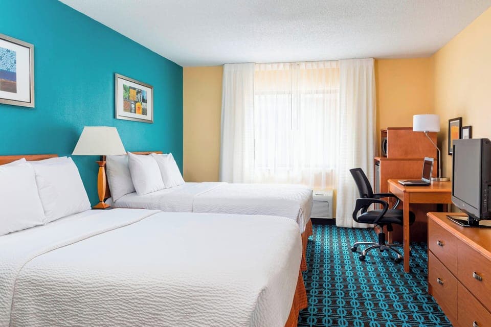 In-room safe, desk, blackout drapes, iron/ironing board